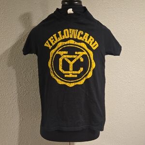 Yellowcard Women's Black Short Sleeve Tee